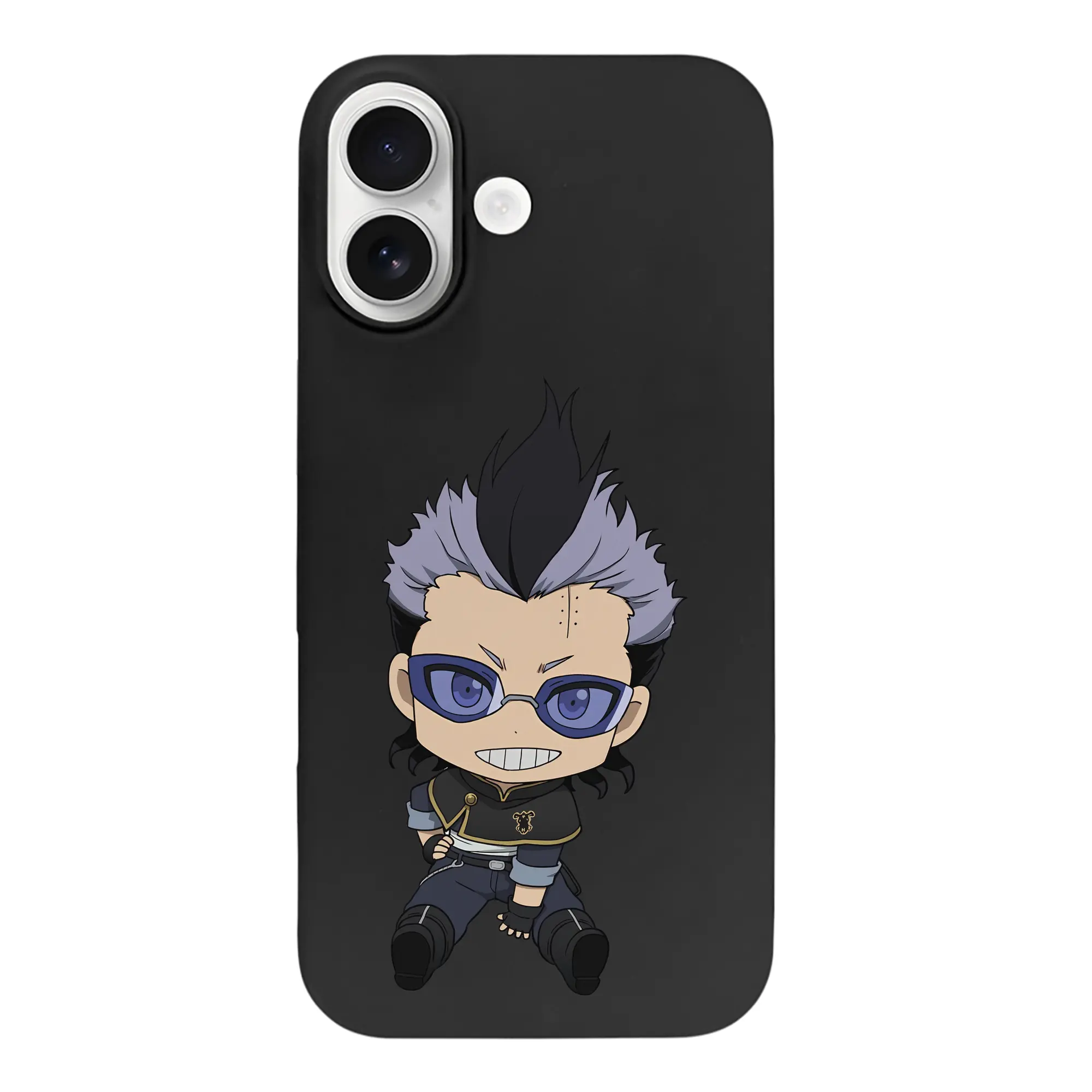 ブラッククローバー グッズ マグナ・スウィング - iPhone 17 シリーズ シリコンケース 薄型 耐衝撃 指紋防止 ソフトタッチカバー 精密フィット 傷防止 保護ケース iPhone 17/17 Air/17 Pro/17 Pro Max 対応